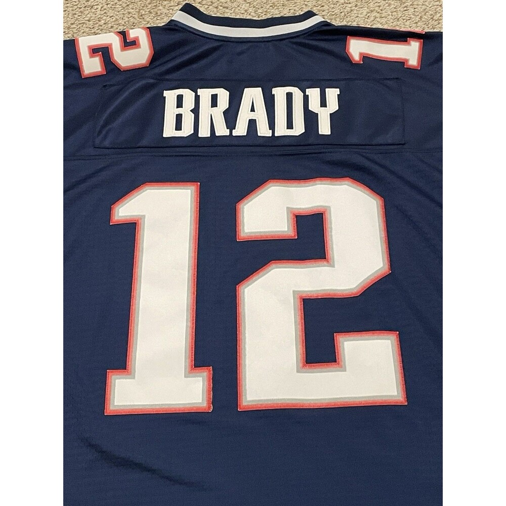 Authentic Tom Brady Reebok NFL Football Jersey Mens Size XL - Picture 4 of 5